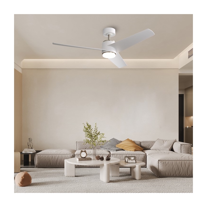 Immax NEO 07282L - LED+CCT Stmievateľný stropný ventilátor BEAUTY LED/18W/230V 3000/4000/6000K Wi-Fi Tuya + diaľkové ovládanie