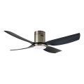 Immax NEO 07282L - LED+CCT Stmievateľný stropný ventilátor PURE LED/24W/230V 3000/4000/6000K Wi-Fi Tuya pr. 132 cm + diaľkové ovládanie