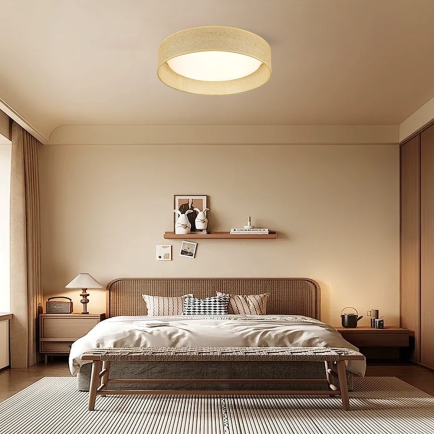 Immax NEO 07289L - LED+CCT stmievateľné stropné svietidlo LONA LED/36W/230V 3000-6000K Wi-Fi Tuya priemer 45,5 cm + diaľkové ovládanie