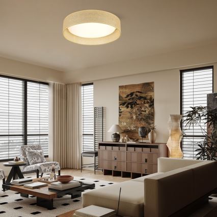 Immax NEO 07289L - LED+CCT stmievateľné stropné svietidlo LONA LED/36W/230V 3000-6000K Wi-Fi Tuya priemer 45,5 cm + diaľkové ovládanie