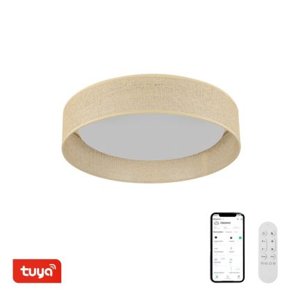 Immax NEO 07289L - LED+CCT stmievateľné stropné svietidlo LONA LED/36W/230V 3000-6000K Wi-Fi Tuya priemer 45,5 cm + diaľkové ovládanie