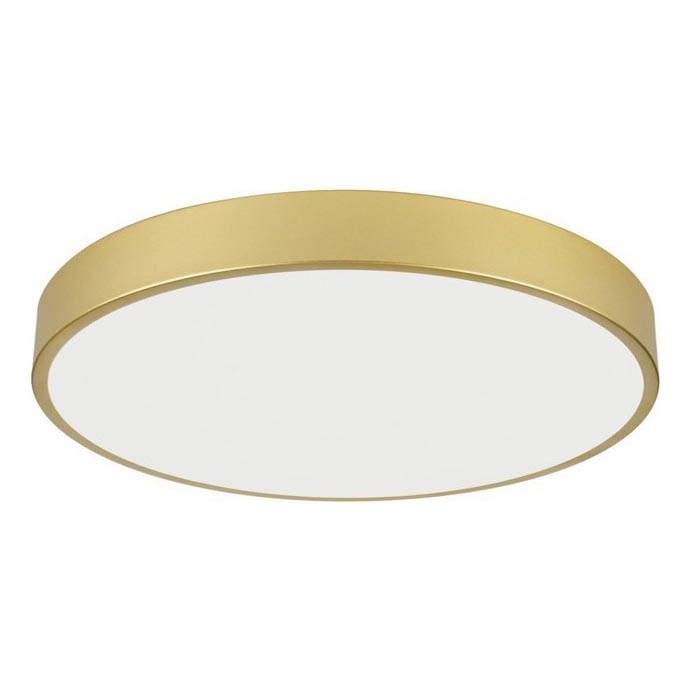 Immax NEO 07293L - LED stmievateľné stropné svietidlo NEO LITE SEMPLICI LED/60W/230V 3000-6000K pr. 60 cm Wi-Fi Tuya zlatá + diaľkové ovládanie