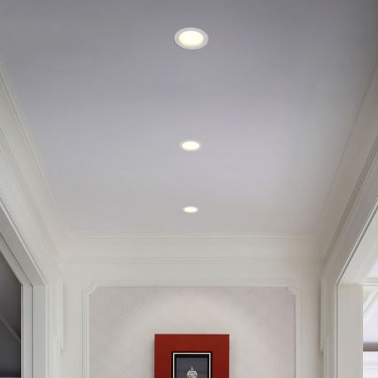 Immax NEO 07294L - LED stmievateľné podhľadové svietidlo DOWN LED/12W/230V Wi-Fi pr. 12 cm biela