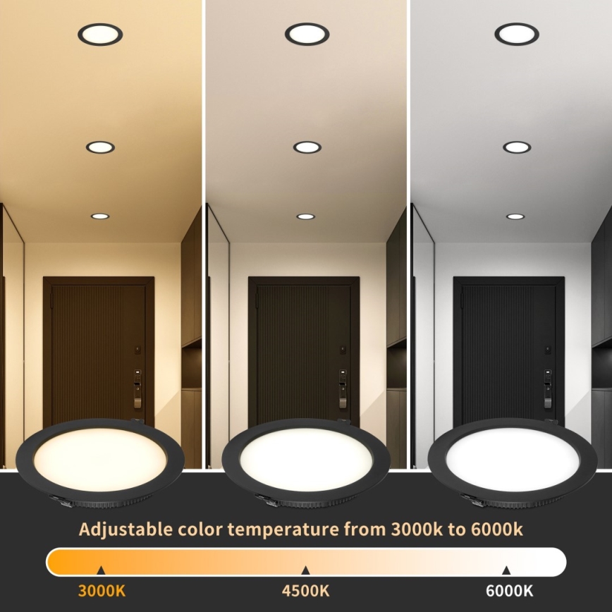 Immax NEO 07294L - LED Stmievateľné podhľadové svietidlo DOWN LED/36W/230V Wi-Fi Tuya Ø 23 cm biela