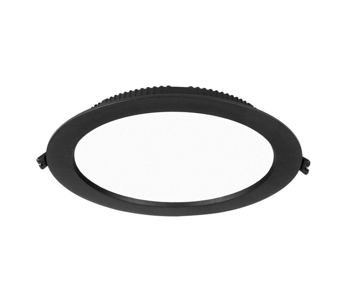 NEO 07297L - LED stmievateľné podhľadové svietidlo DOWN LED/36W/230V Wi-Fi, Tuya  priemer 23 cm, čierna 07297L