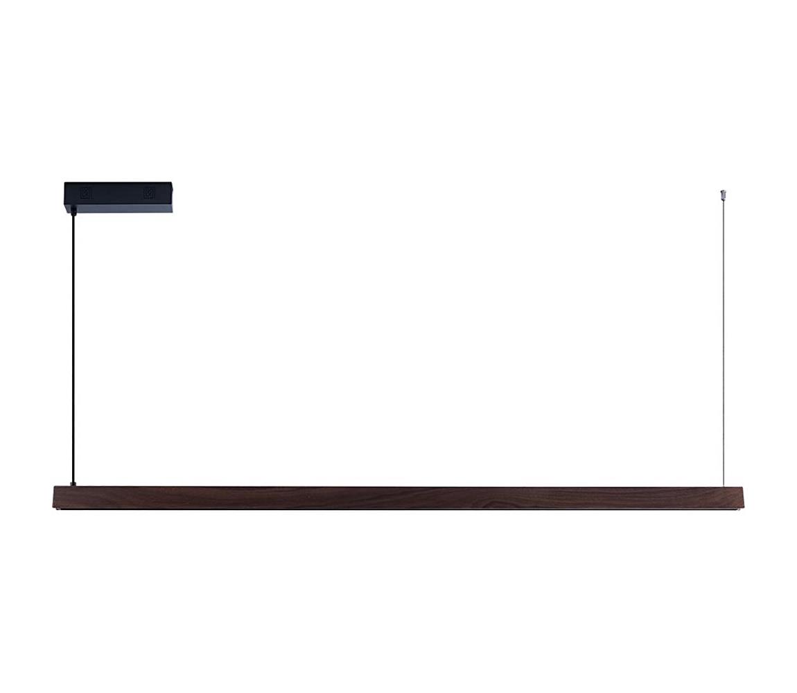 NEO 07302L-LED stmievateľný luster na lanku MADEIRA 44W/230V Wi-Fi Tuya 202 cm orech 07302L