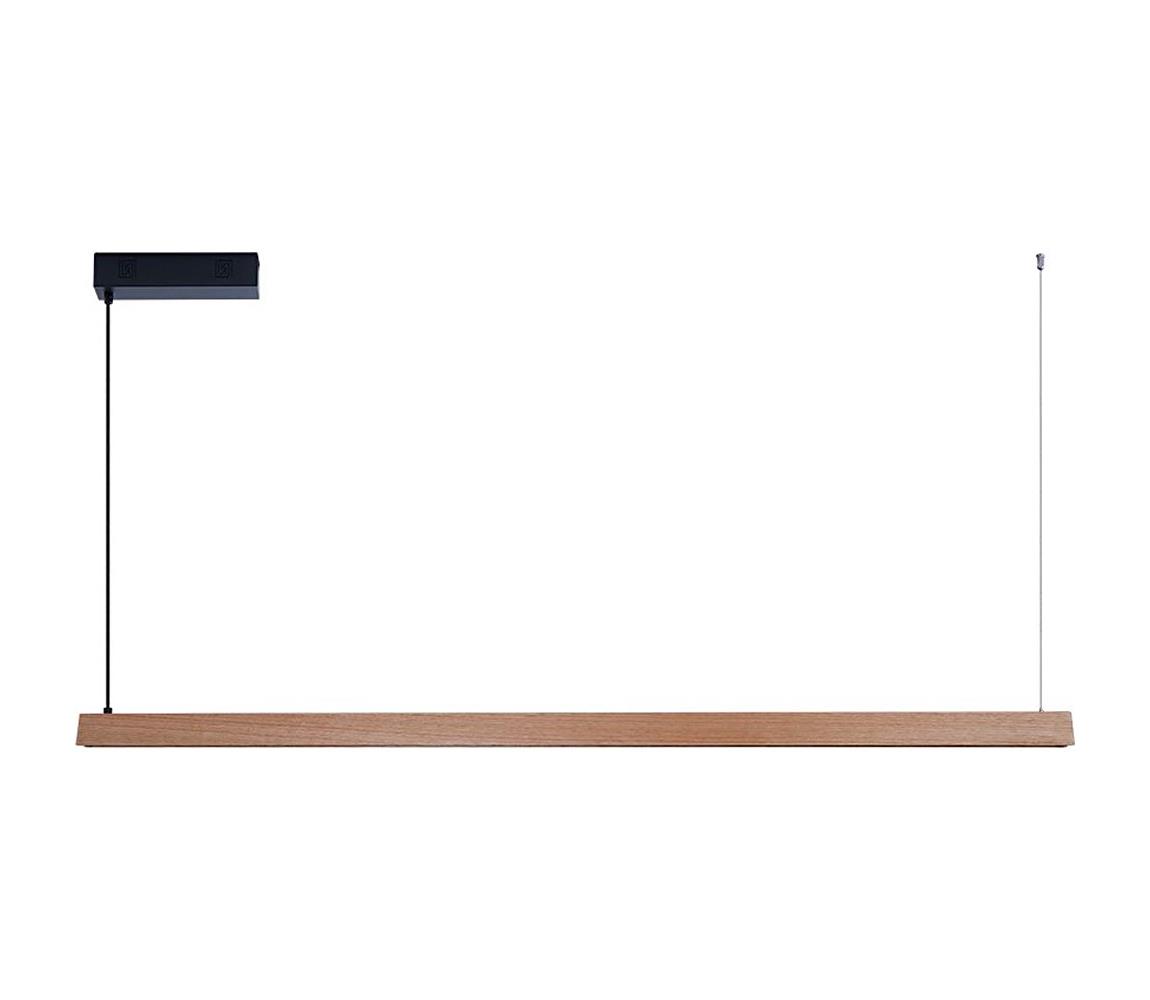 NEO 07304L - LED stmievateľný luster na lane MADEIRA 33W/230V Wi-Fi Tuya 152 cm dub 07304L