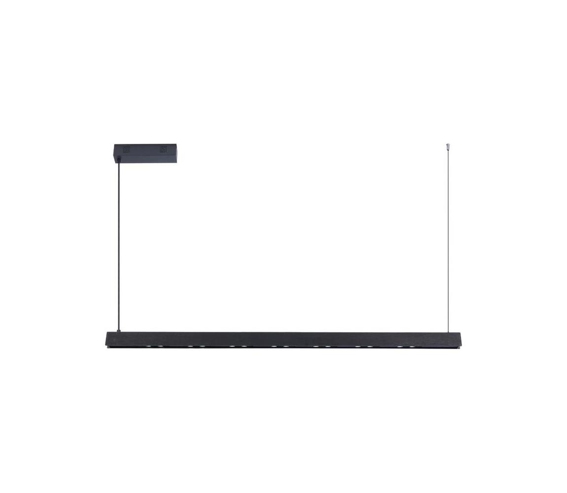 NEO 07306L-LED Stmievaný luster na lanku MADEIRA 26W/230V Wi-Fi Tuya 122 cm čierna 07306L