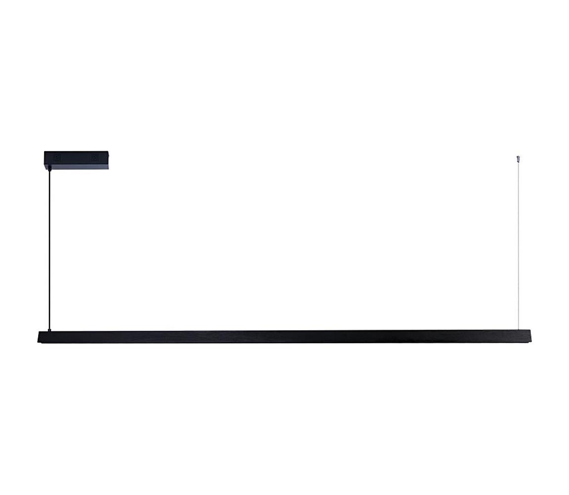 NEO 07308L-LED stmievateľný luster na lankách MADEIRA 44W/230V Wi-Fi Tuya 202 cm čierny 07308L