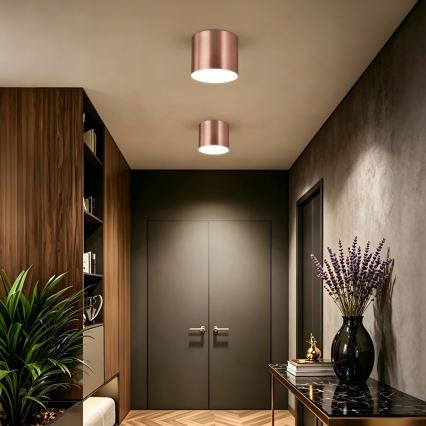 Immax NEO 07320L - LED stmievateľné stropné svietidlo RONDATE LED/32W/230V priemer 16,5 cm Wi-Fi Tuya ružové zlato