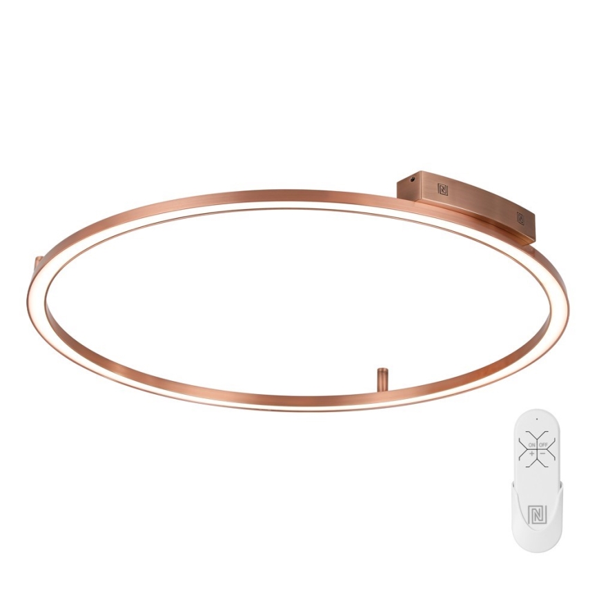 Immax NEO 07325-120C - LED Stmievateľné stropné svietidlo FINO LED/72W/230V 120 cm Tuya ružové zlato + diaľkové ovládanie