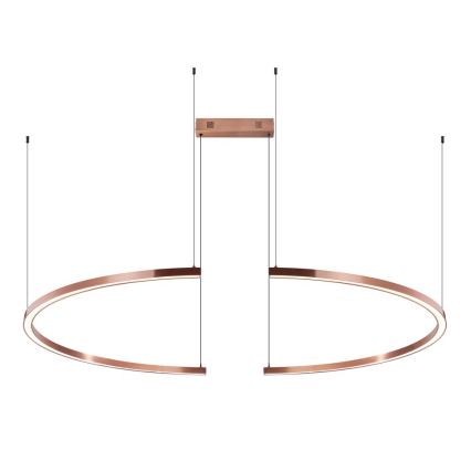 Immax NEO 07328L - stmievateľný LED luster na lane FINO LED/72W/230V 120 cm Tuya ružové zlato + diaľkové ovládanie