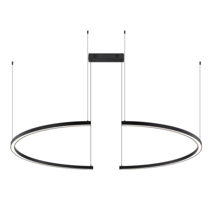 Immax NEO 07329L - LED stmievateľný luster na lane FINO LED/72W/230V 120 cm Tuya čierna + diaľkové ovládanie