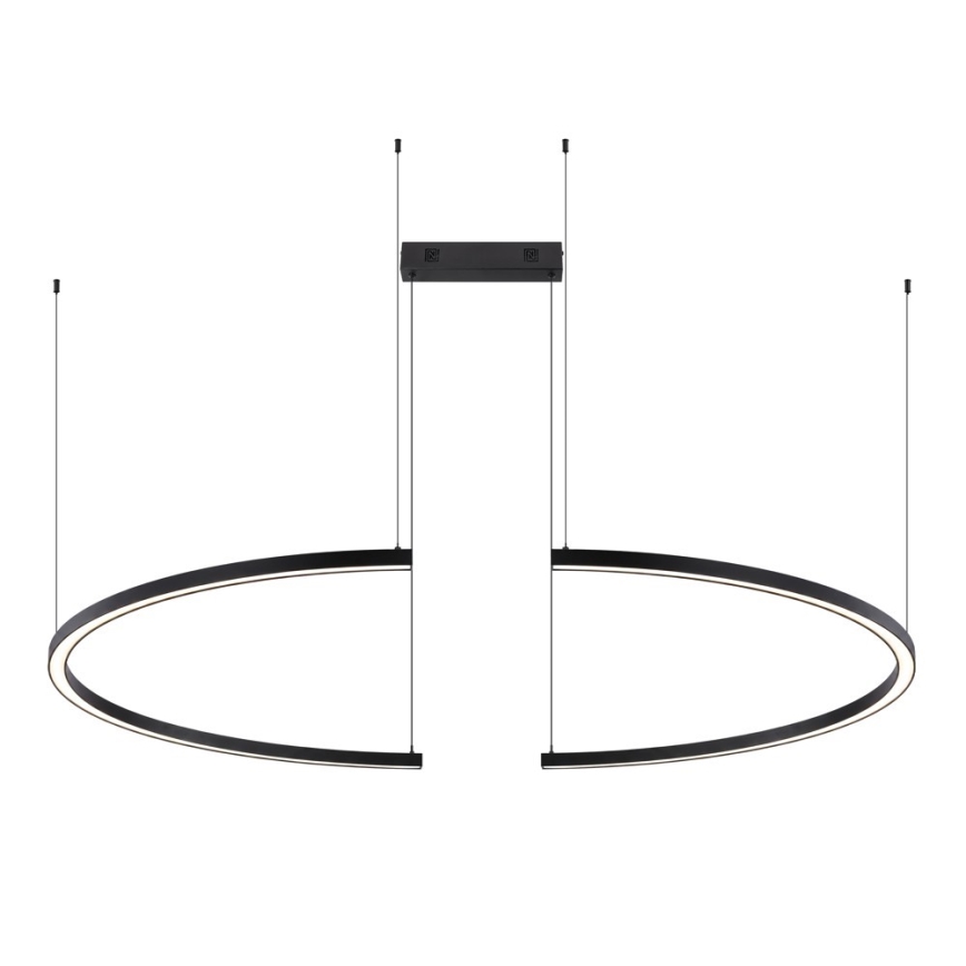 Immax NEO 07329L - LED stmievateľný luster na lane FINO LED/72W/230V 120 cm Tuya čierna + diaľkové ovládanie