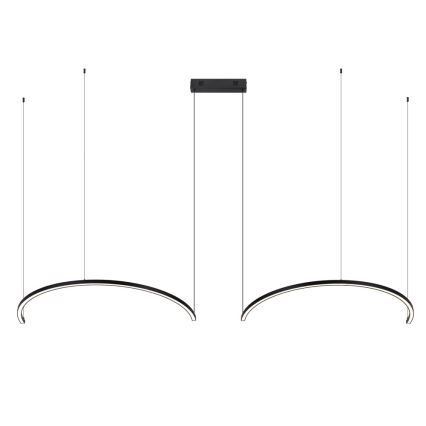 Immax NEO 07329L - LED stmievateľný luster na lane FINO LED/72W/230V 120 cm Tuya čierna + diaľkové ovládanie
