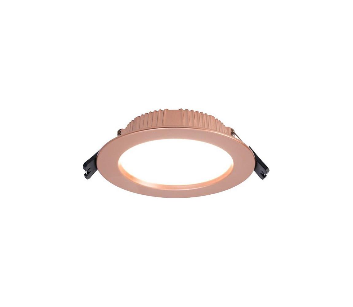NEO 07330L - LED stmievateľné podhľadové svietidlo DOWN LED/12W/230V Wi-Fi Tuya, priemer 12 cm, ružové zlato 07330L