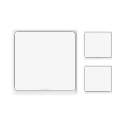 Immax NEO 07506C - SADA 3x Vypínač 1-tlačidlový SMART 3xCR2430 Zigbee 3.0 Tuya