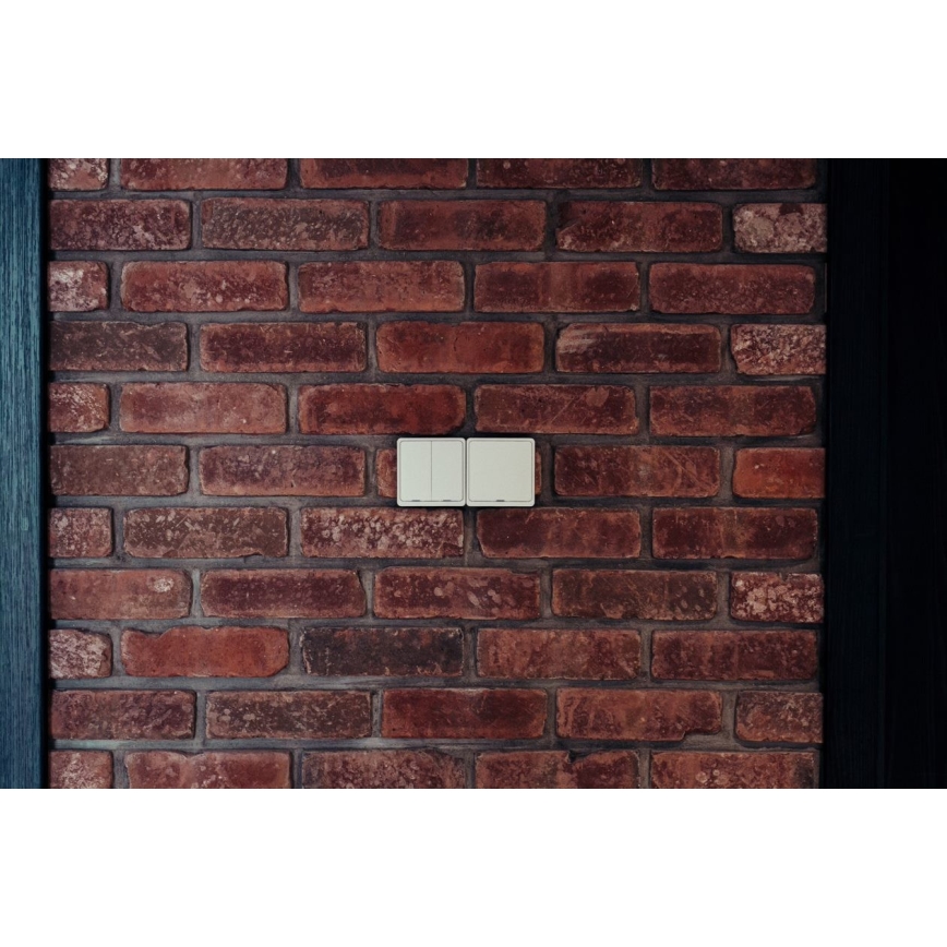 Immax NEO 07506C - SADA 3x Vypínač 1-tlačidlový SMART 3xCR2430 Zigbee 3.0 Tuya