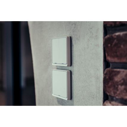 Immax NEO 07506C - SADA 3x Vypínač 1-tlačidlový SMART 3xCR2430 Zigbee 3.0 Tuya