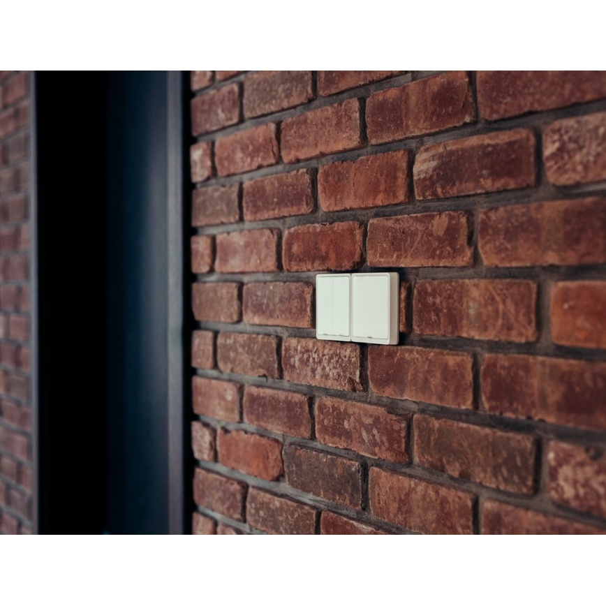 Immax NEO 07506L - Vypínač 1-tlačidlový SMART 1xCR2430 Zigbee 3.0 Tuya