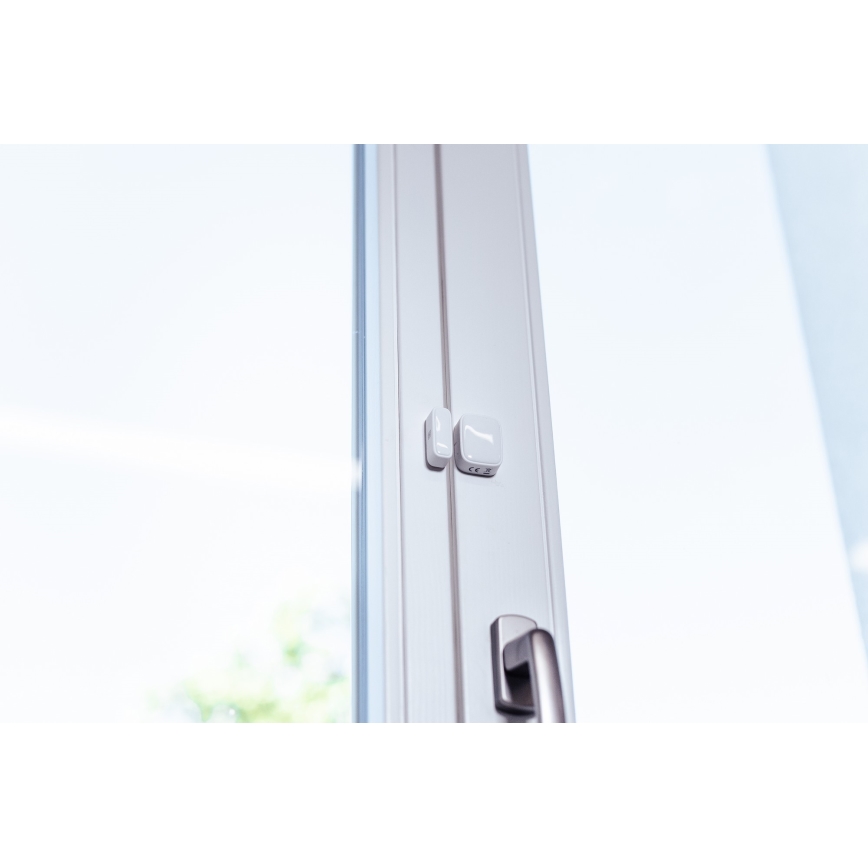 Immax NEO 07511L - SADA 2x Magnetické čidlo na okná a dvere SMART 1xCR2032  Zigbee Tuya
