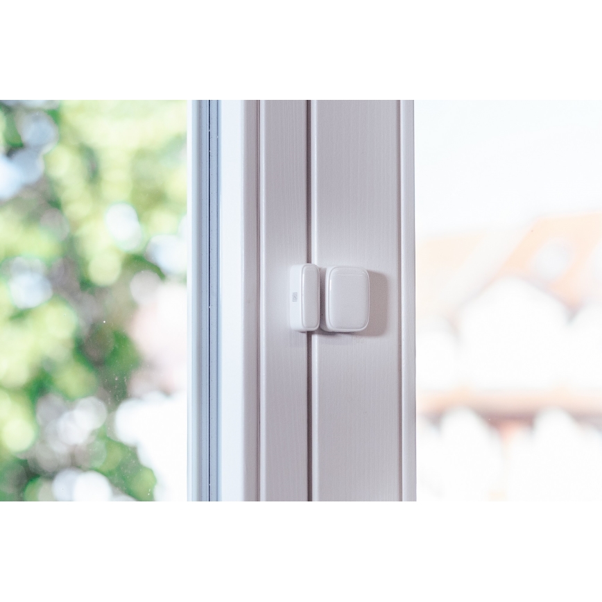 Immax NEO 07511L - SADA 2x Magnetické čidlo na okná a dvere SMART 1xCR2032  Zigbee Tuya