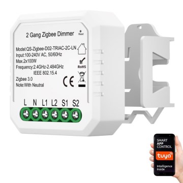 Immax NEO 07520L - Inteligentný stmievateľný kontroler V5 2-tlačidlový Tuya