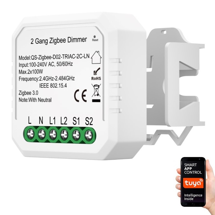 Immax NEO 07520L - Inteligentný stmievateľný kontroler V5 2-tlačidlový Tuya