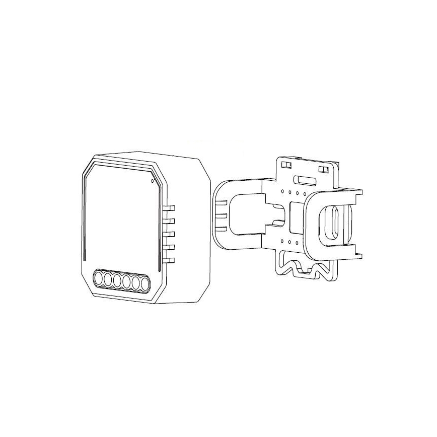 Immax NEO 07520L - Inteligentný stmievateľný kontroler V5 2-tlačidlový Tuya