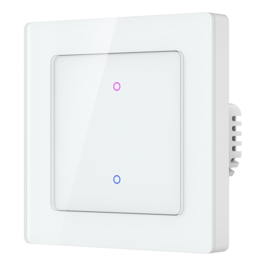 Immax NEO 07539L - 2-tlačidlový SMART vypínač 230V Wi-Fi Tuya