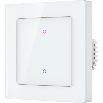 Immax NEO 07550L - SMART dvojtlačidlový vypínač 230 V