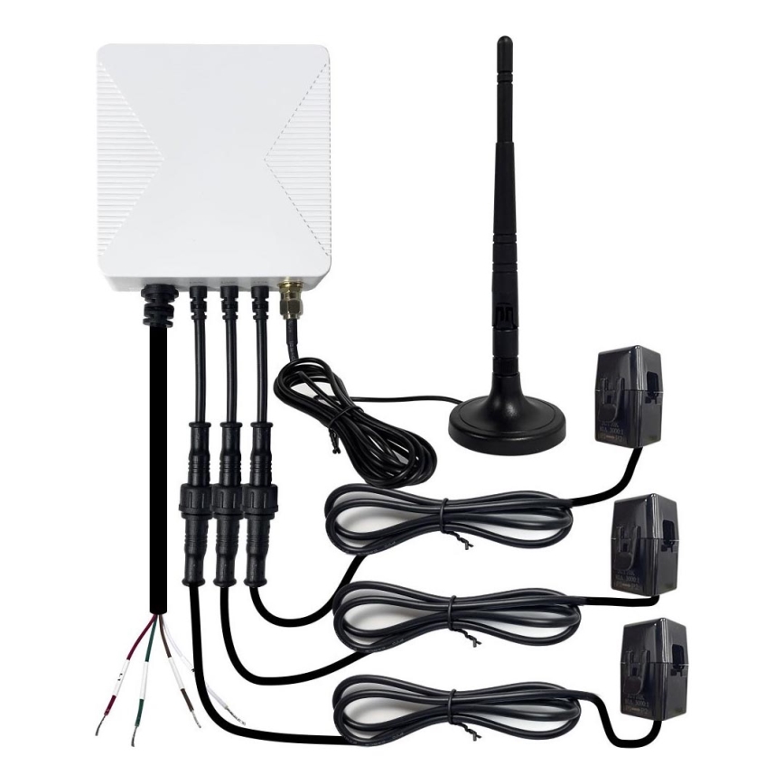 Immax NEO 07581L -Inteligentný trojfázový merač spotreby elektrickej energie Wi-Fi Tuya