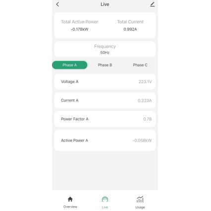 Immax NEO 07581L -Inteligentný trojfázový merač spotreby elektrickej energie Wi-Fi Tuya