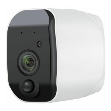 Immax NEO 07718L - Inteligentná vonkajšia bezpečnostná kamera SMART 2x18650/3,7V IP65 Tuya