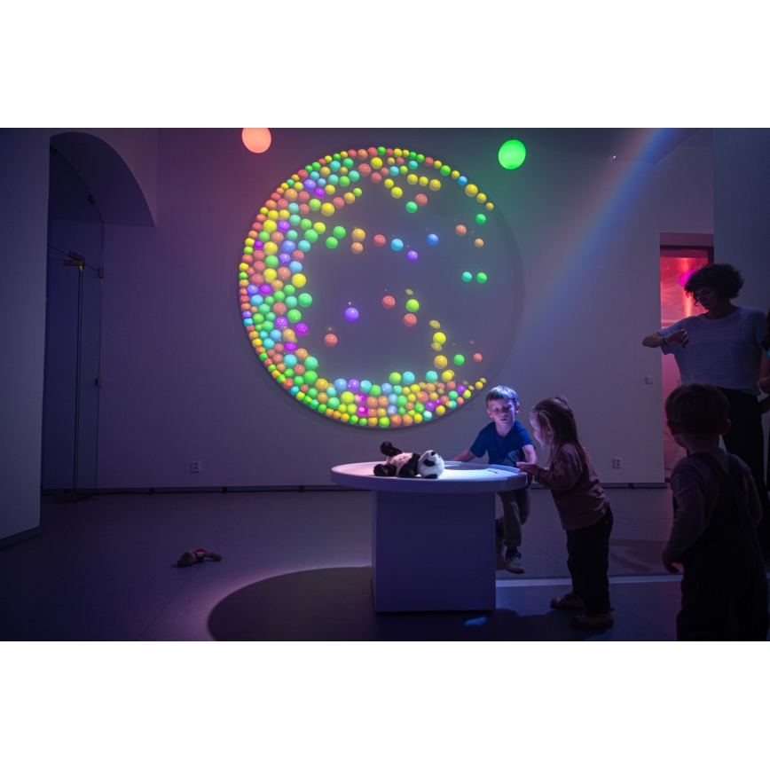 Immax NEO 07745CDO - SADA 3× LED RGB+CCT stmievateľných žiaroviek E14/6W/230V Tuya Wi‑Fi + diaľkové ovládanie