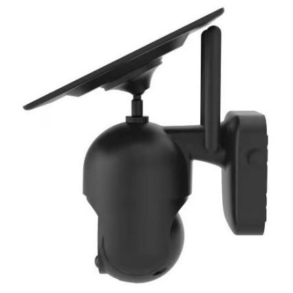 Immax NEO 07747L - Inteligentná vonkajšia kamera so solárnym panelom NEO LITE 4G 14400mAh 1080p IP65 Tuya čierna