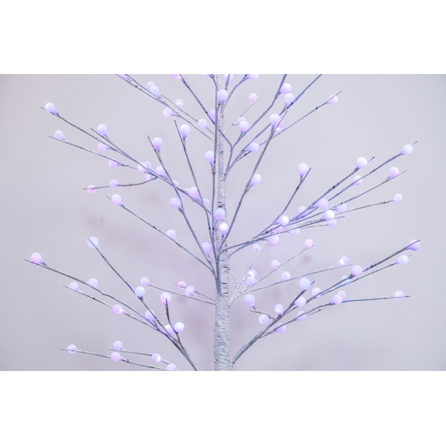 Immax NEO 07750L - LED RGB+CW Stmievateľná vonkajšia vianočná dekorácia NEO LITE LED/7,2W/230V 1,8m IP44 Wi-Fi Tuya strom