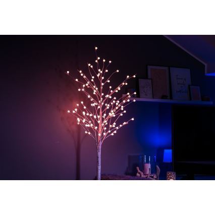 Immax NEO 07750L - LED RGB+CW Vonkajšia vianočná dekorácia NEO LITE LED/7,2W/230V 1,8m IP44 Wi-Fi Tuya strom