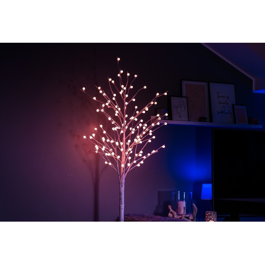 Immax NEO 07750L - LED RGB+CW Stmievateľná vonkajšia vianočná dekorácia NEO LITE LED/7,2W/230V 1,8m IP44 Wi-Fi Tuya strom