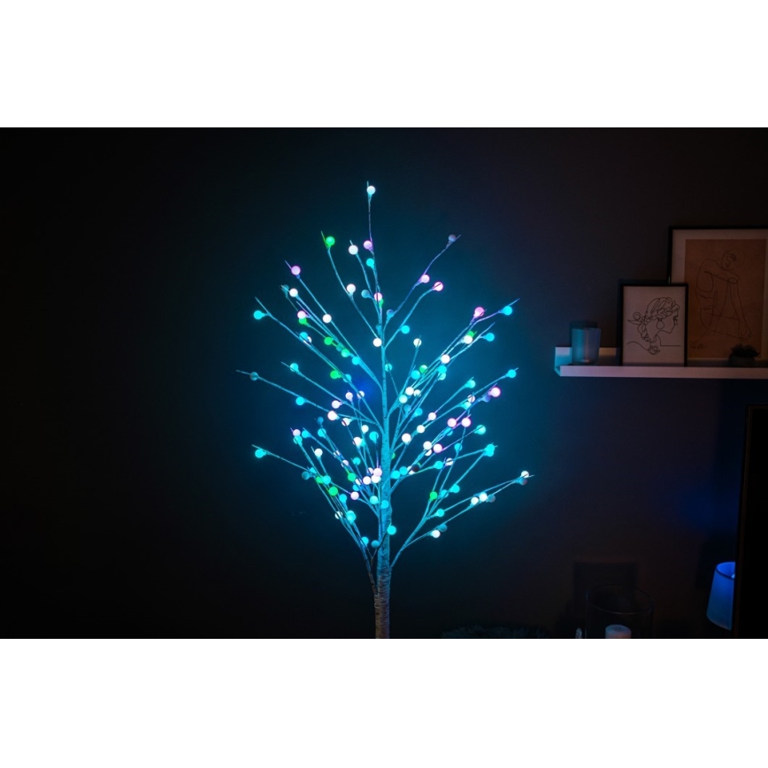 Immax NEO 07750L - LED RGB+CW Stmievateľná vonkajšia vianočná dekorácia NEO LITE LED/7,2W/230V 1,8m IP44 Wi-Fi Tuya strom