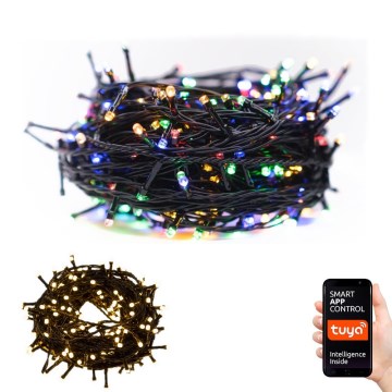 Immax NEO 07756L - LED RGB Vonkajšia vianočná reťaz 400xLED/10 funkcií 43m IP44 Wi-Fi Tuya