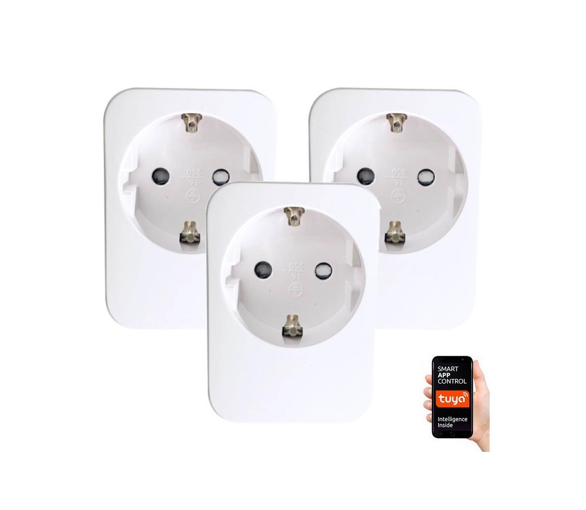 Neo NEO 07761C - SADA 3x Inteligentná zásuvka NEO LITE 3680W/230V/16A Wi-Fi Tuya