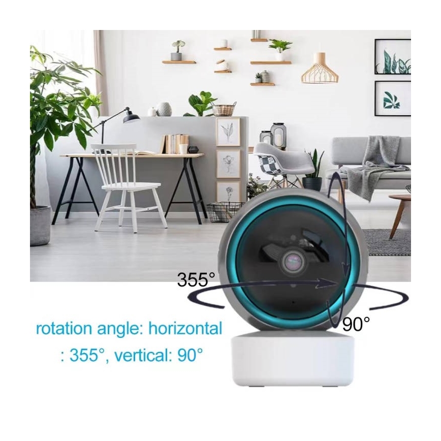 Immax NEO 07781L  - Inteligentná vnútorná kamera so senzorom EYE NEO LITE 355° P/T 5MP Wi-Fi Tuya