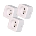 Immax NEO 07786C - sada 3× inteligentných zásuviek NEO LITE 3680W/230V/16A Tuya