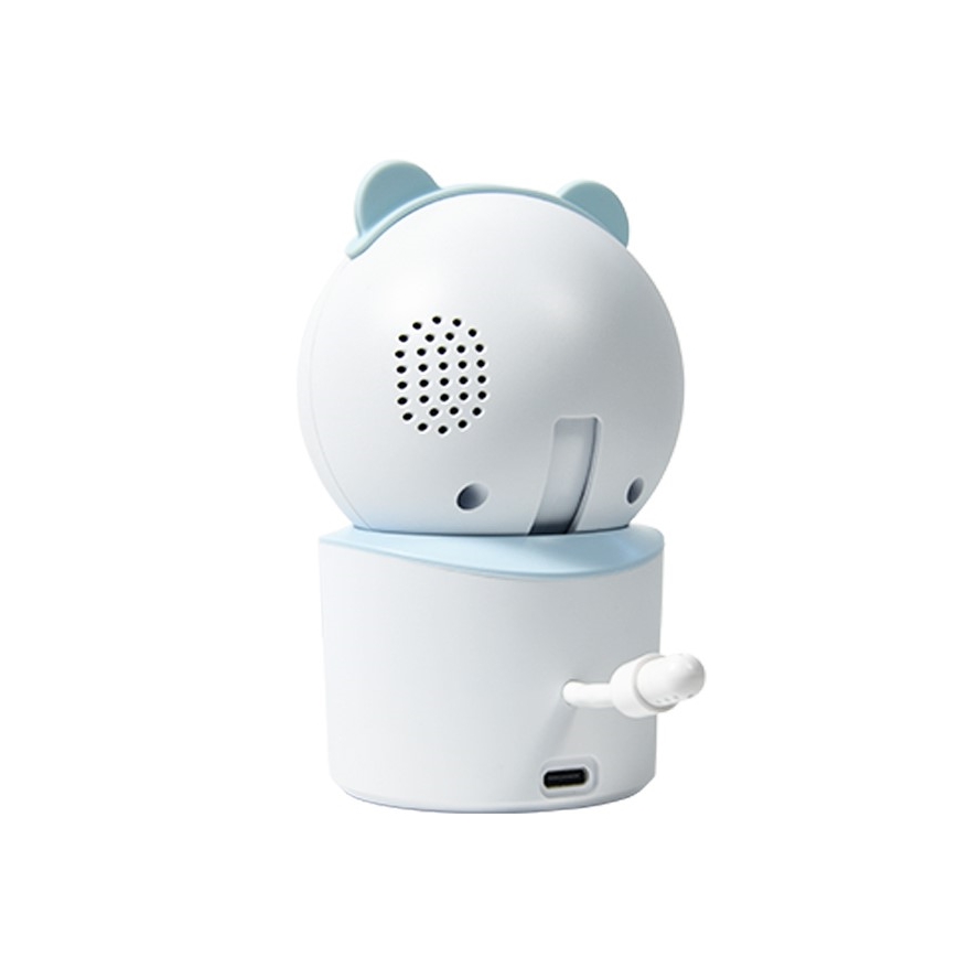 Immax NEO 07788L - Inteligentná kamera so senzorom 355° 50° P/T 4MP Wi-Fi Tuya modrá
