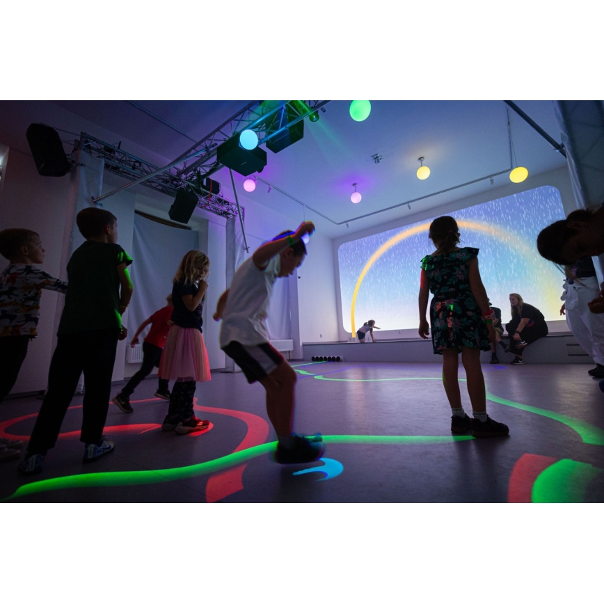 Immax NEO 07794CDO - SADA 3 ks LED RGB+CCT stmievateľné žiarovky E27/14W/230V 2700K-6500K Tuya Wi‑Fi + diaľkové ovládanie