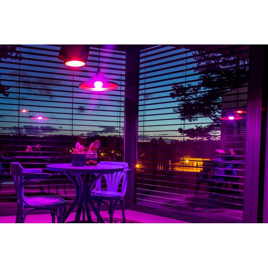 Immax NEO 07794CDO - SADA 3 ks LED RGB+CCT stmievateľné žiarovky E27/14W/230V 2700K-6500K Tuya Wi‑Fi + diaľkové ovládanie