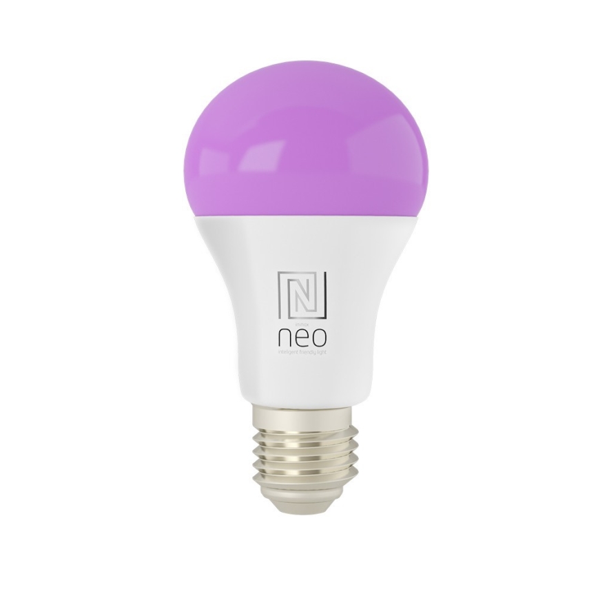 Immax NEO 07794CDO - SADA 3 ks LED RGB+CCT stmievateľné žiarovky E27/14W/230V 2700K-6500K Tuya Wi‑Fi + diaľkové ovládanie