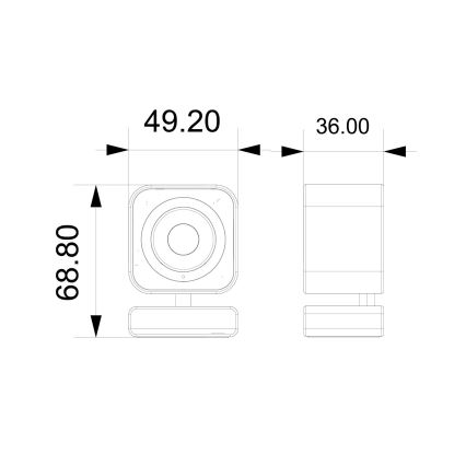 Immax NEO 07796L-Inteligentná vnútorná kamera so senzorom LITTLE CUBE 3MP 5V Wi-Fi Tuya