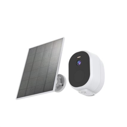 Immax NEO 07802L - Inteligentná vonkajšia solárna kamera so senzorom BARREL 5000 mAh Wi-Fi Tuya IP65